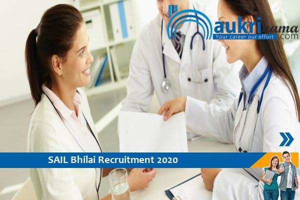 SAIL Bhilai  Recruitment for the post of   Specialist and General Duty Medical Officer         , Apply Now