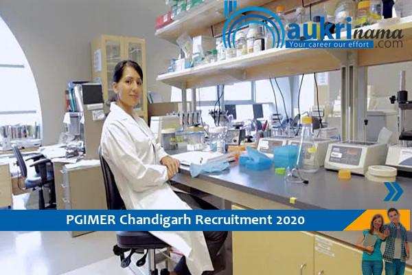 PGIMER Chandigarh  Recruitment for the post of   Lab Technician and Research Associate    . Apply Now