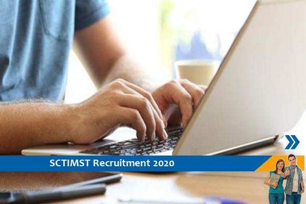 Recruitment to the post of Technical Assistant in SCTIMST 2020