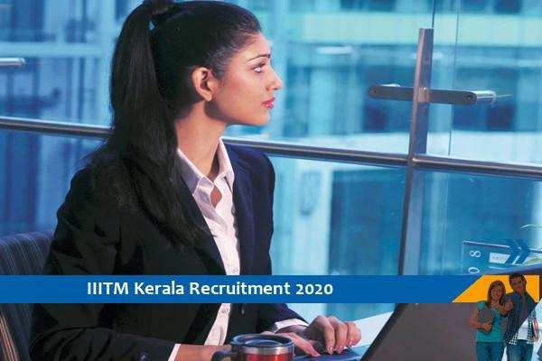 IIITM Kerala Recruitment to the post of Chief Executive and Operating Officer 2020