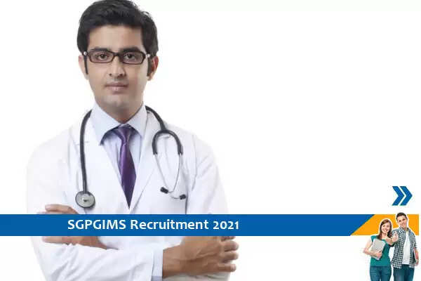 SGPGIMS Lucknow Recruitment for the post of Senior Resident