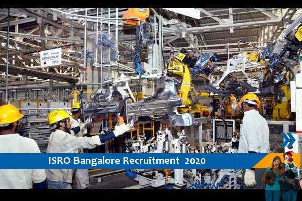 Recruitment for the post of Engineer in ISRO Bangalore