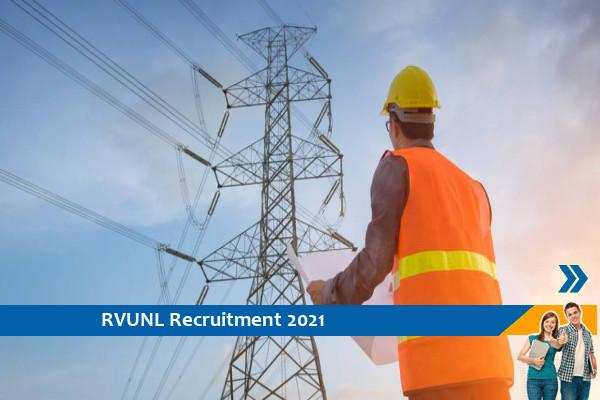 Recruitment to the post of Assistant and Junior Engineer in RVUNL