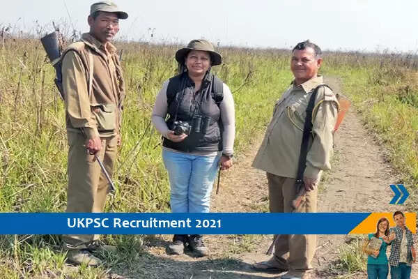 UKPSC Recruitment for the post of Forest Officer