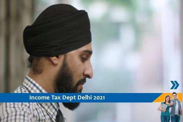 Recruitment of senior translator in Income Tax Department Delhi
