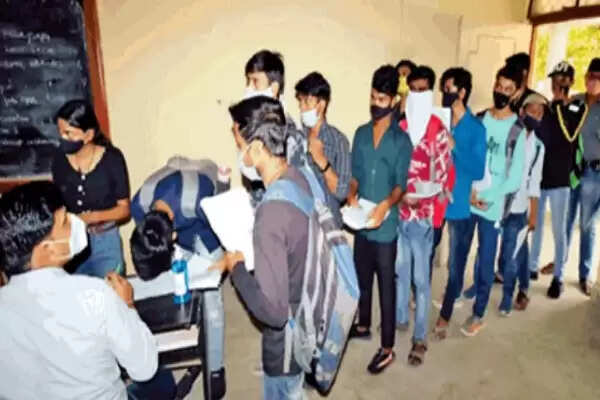 Documents were not uploaded properly in e-verification, now girls have to go to college for error correction