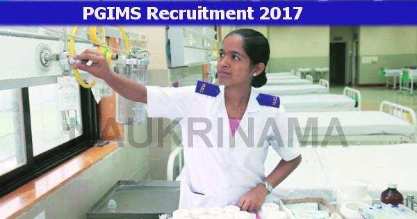 Staff Nurse Job Opening in PGIMS Rohtak