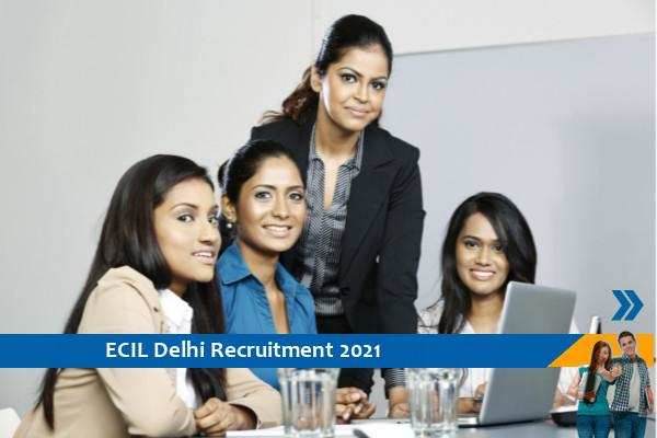 Recruitment to the post of Technical Officer in ECIL Delhi