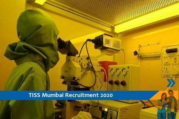 Recruitment for Part Time Project, TISS Mumbai
