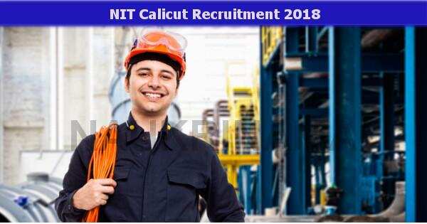 Electrician Job Openings in NIT Calicut