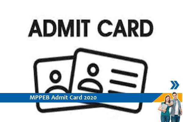 MPPEB Admit Card 2020 – Click here for the admit card of Sub Engineer Examination 2020