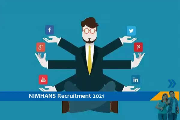 Recruitment to the post of Media Manager in NIMHANS