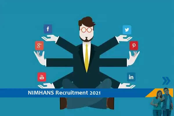 Recruitment to the post of Media Manager in NIMHANS