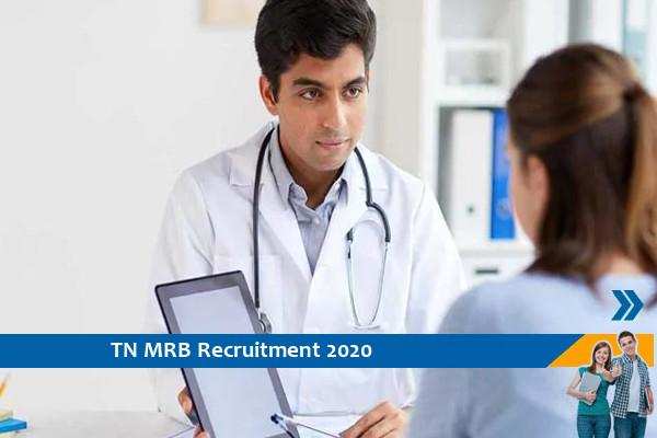 Recruitment to the post of Therapeutic Assistant in TNMRB 2020