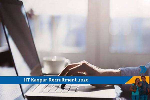 IIT Kanpur recruitment for the post of Research Associate 2020