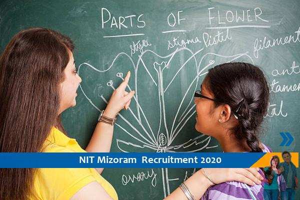 Recruitment to the post of Professor in NIT Mizoram