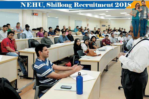 NEHU, Shillong Job 2018 for Guest Lecturer