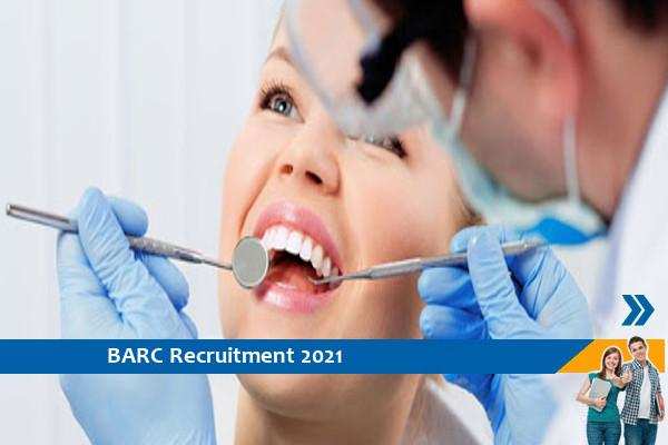 Recruitment for the post of Medical Officer in BARC Mumbai