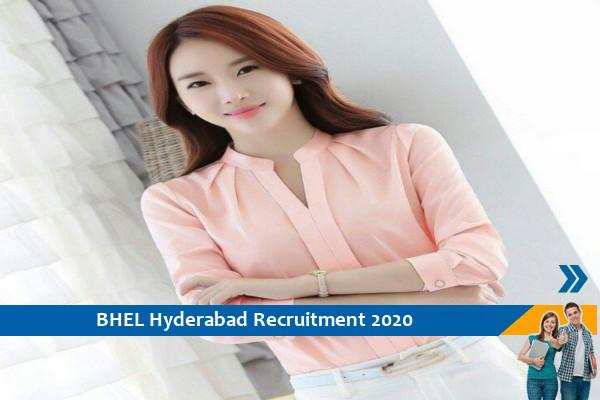 Recruitment to the post of Young Professional in BHEL Hyderabad