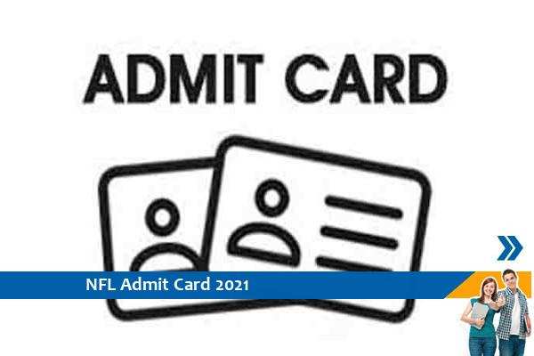 NFL Admit Card 2021 – Click here for the admit card of Accounts Assistant Exam 2021