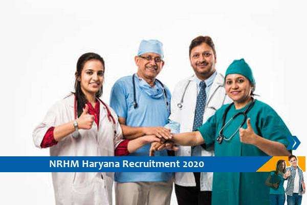 Recruitment for the post of Medical Officer and Accounts Assistant in NRHM Haryana