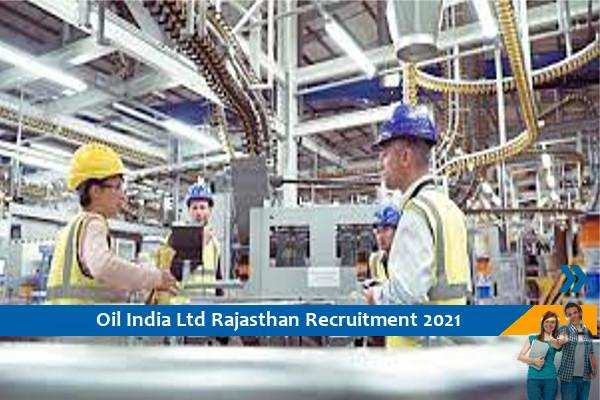 Recruitment to the post of Engineer in Oil India Limited Rajasthan