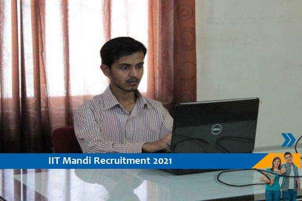 IIT Mandi Recruitment for the post of Project Associate