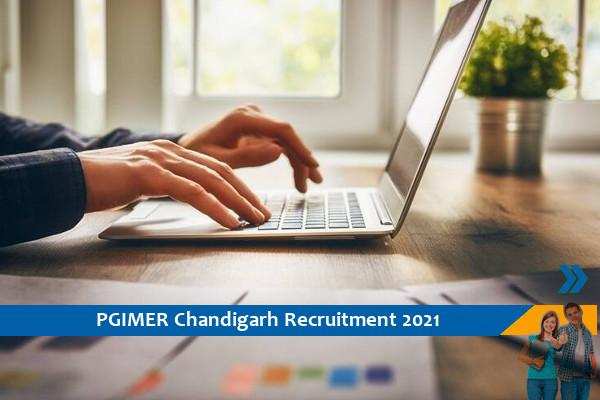 PGIMER Chandigarh Recruitment for the post of Research Associate