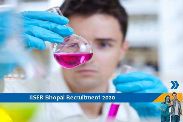 Recruitment for the post of Project Assistant in IISER Bhopal