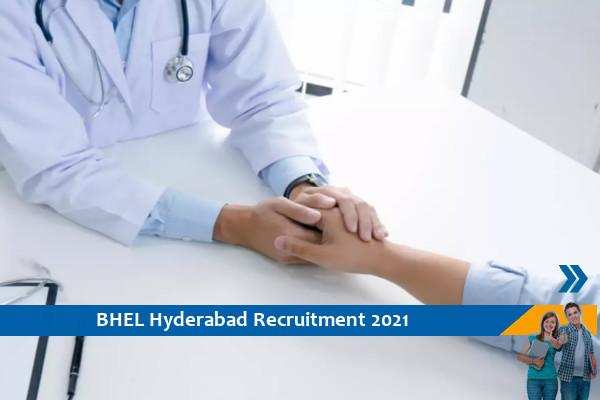 BHEL Hyderabad Recruitment for Part Time Medical Consultant