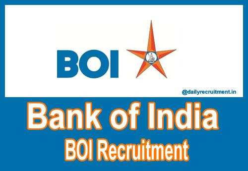 Bank of India Recruitment 2021 for the Posts of Faculty, Office Assistant, Attendant & Watchman