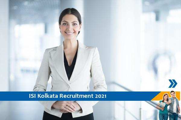 ISI Kolkata Recruitment for Project Linked Person
