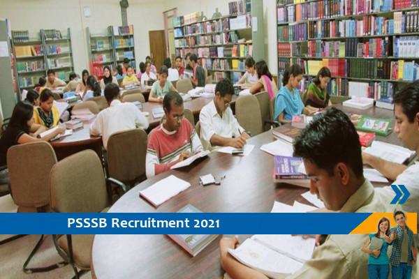 Recruitment to the post of School Librarian in PSSSB