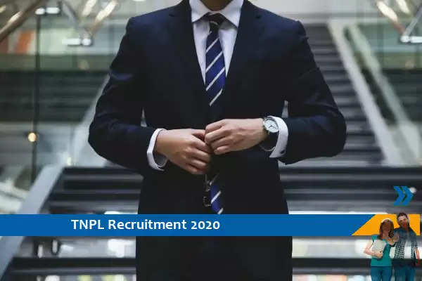 Recruitment to the post of Assistant Manager in TNPL