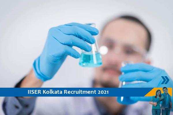IISER Kolkata Recruitment for Research Associate Posts