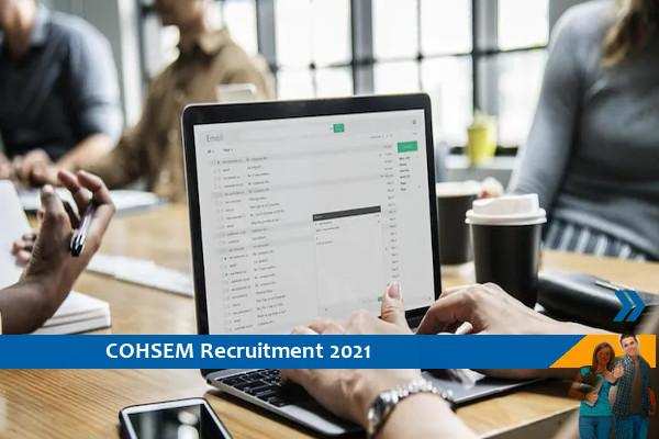 Recruitment to the post of Lower Division Assistant in COHSEM