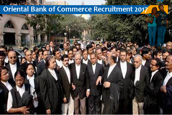 Oriental Bank of Commerce Job for 296 Vacancies of Advocates