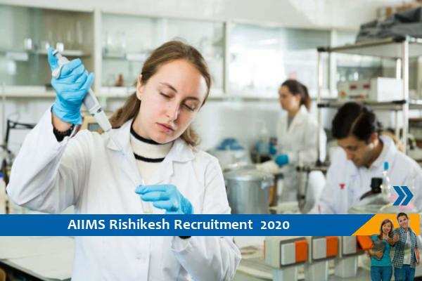 Recruitment for the Field Worker and Research Assistant Post, AIIMS Rishikesh