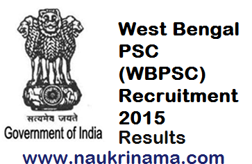 PSCWB Miscellaneous Services Recruitment (Final) Exam Result, 2012