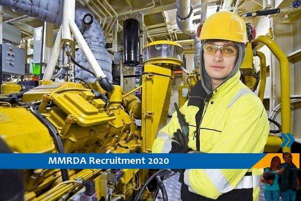 MMRD recruitment for the post of Senior Section Engineer and Section Engineer 2020