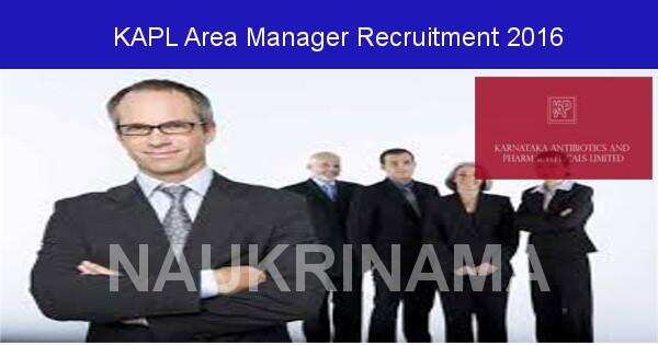Job Alert: Manager Vacancies in KAPL-2016