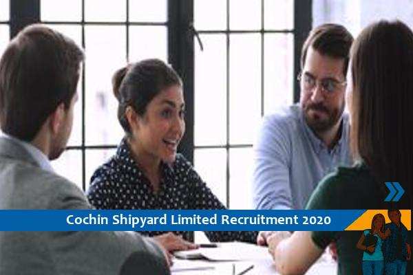Cochin Shipyard Limited Recruitment for the posts of Assistant General Manager and Deputy Manager