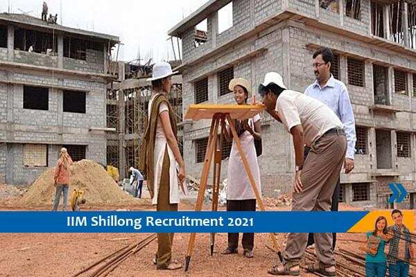 IIM Shillong Recruitment for Site Engineer Posts