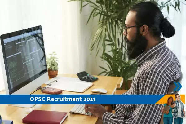 OPSC Recruitment for the post of Programmer