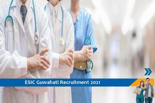 Recruitment to the post of Senior Resident in ESIC Guwahati