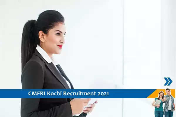 CMFRI Kerala Recruitment for the post of Private Secretary