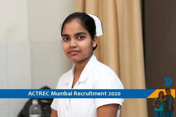 ACTREC Mumbai Staff Nurse Recruitmen 2020