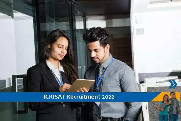 ICRISAT में सहयोगी वैज्ञानिक के पद पर भर्ती