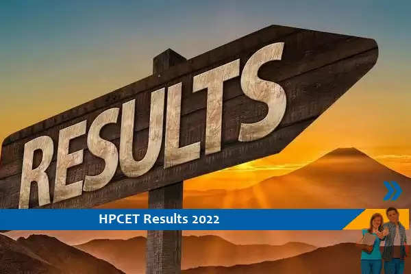 HPTU Results 2022- HPCET परीक्षा 2022 का परिणाम जारी, परिणाम के लिए यहां क्लिक करें