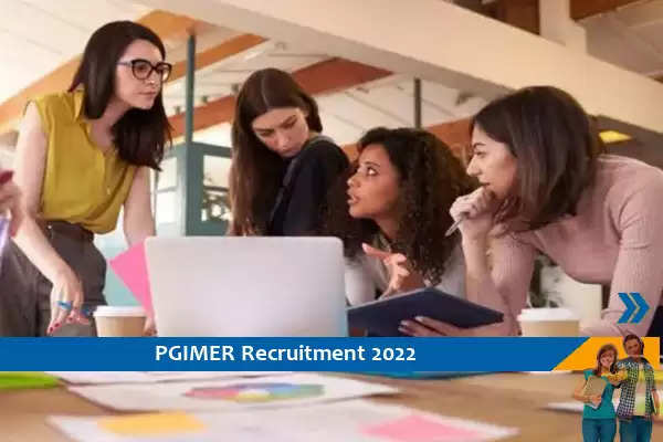 PGIMER में रिसर्च सहयोगी के पद पर भर्ती, इंटरव्यू-6-8-2022